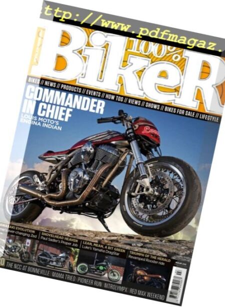 100% Biker – April 2018 Cover