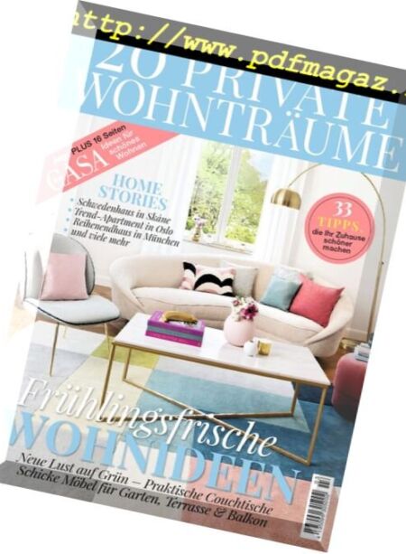 20 Private Wohntraume – Mai-Juni 2018 Cover