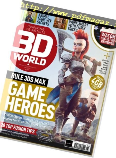 3D World UK – May 2018 Cover