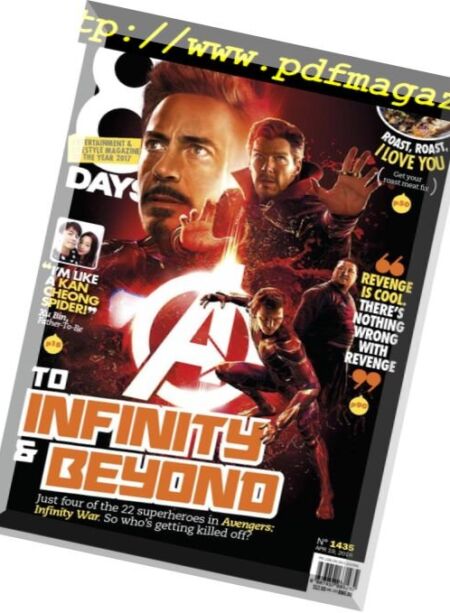 8 Days – 19 April 2018 Cover