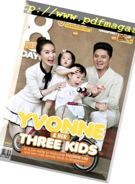 8 Days – 5 April 2018 Cover