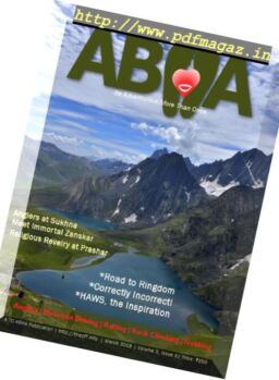 ABHA (About Best Himalayan Adventures) – March 2018