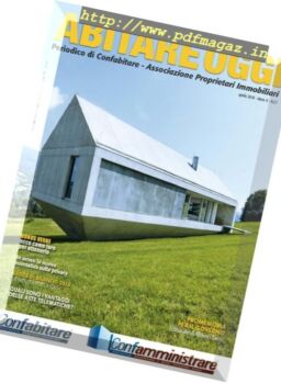 Abitare Oggi – Aprile 2018