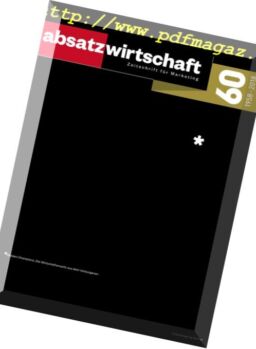 Absatzwirtschaft – April 2018