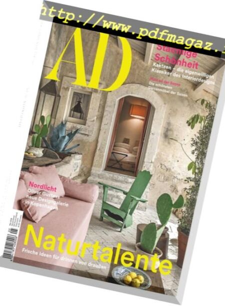 AD Architectural Digest Germany – Mai 2018 Cover