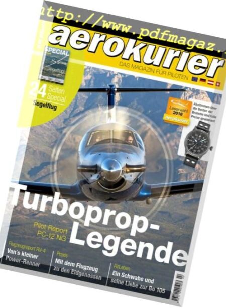 Aerokurier Germany – Februar 2018 Cover