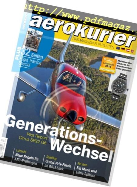 Aerokurier Germany – Marz 2018 Cover