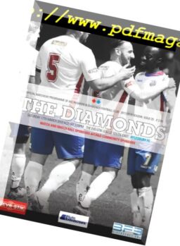 AFC Rushden & Diamonds Matchday Programme – 16 March 2018