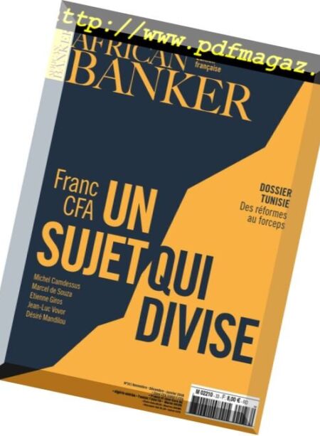 African Banker – decembre 2017 Cover