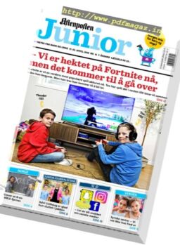 Aftenposten Junior – 17 april 2018