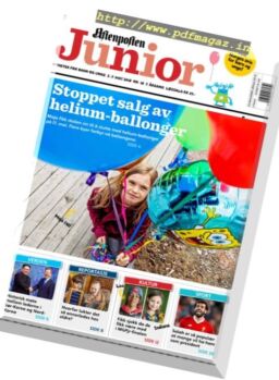 Aftenposten Junior – 2 mai 2018