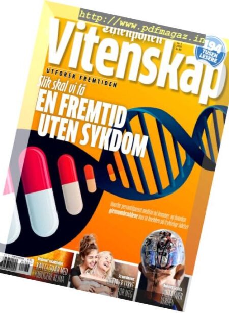 Aftenposten Vitenskap – mars 2018 Cover