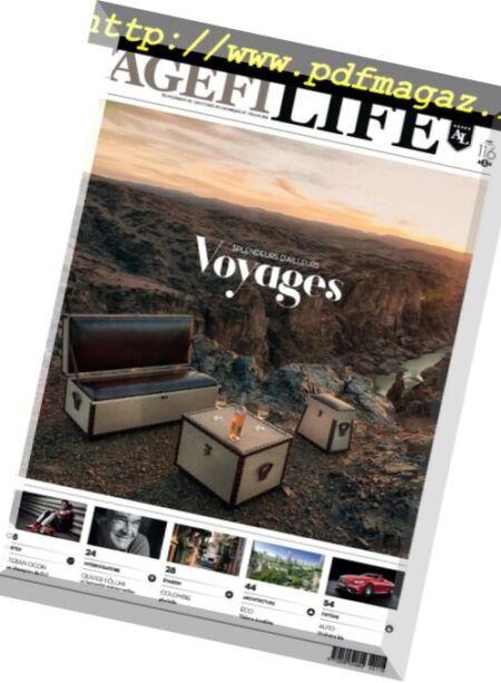 Agefi Life – mai 2018 Cover