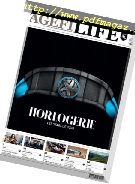 Agefi Life – mars 2018 Cover