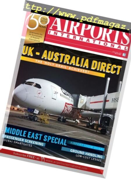 Airports International – April 2018 Cover