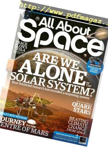 All About Space – August 2018 Cover