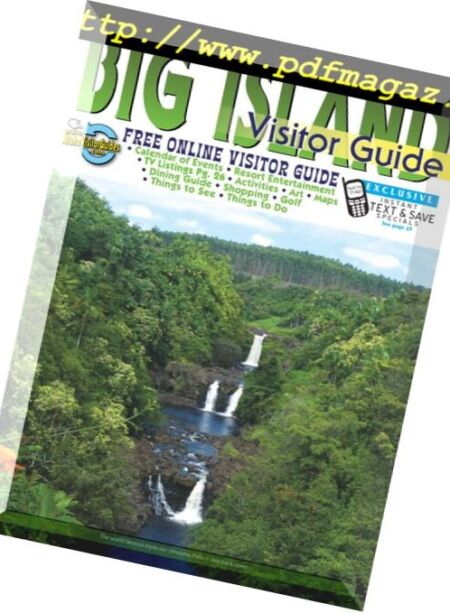 Aloha – Big Island Visitor Guide – April 2018 Cover