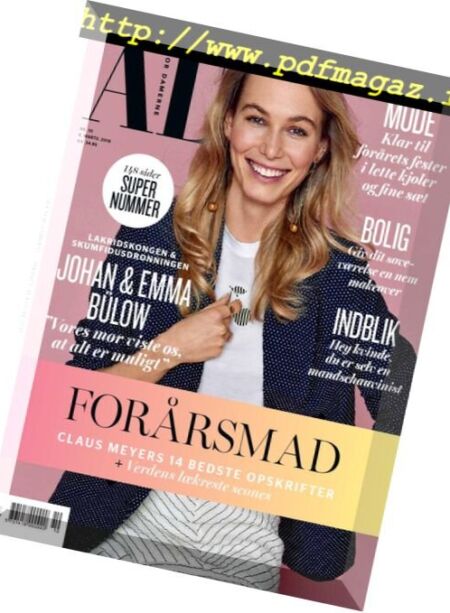 ALT for damerne – 8 marts 2018 Cover