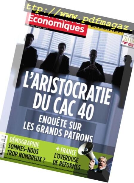 Alternatives Economiques – mai 2018 Cover