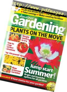 Amateur Gardening – 12 May 2018