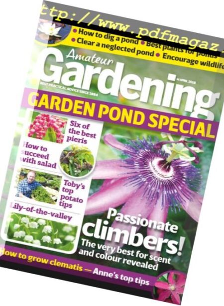 Amateur Gardening – 14 April 2018 Cover