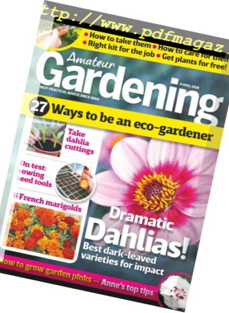 Amateur Gardening – 21 April 2018 Cover