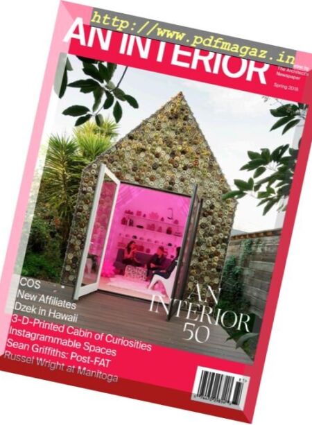 AN Interior – Spring 2018 Cover
