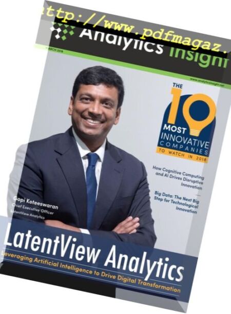 Analytics Insight – March 2018 Cover