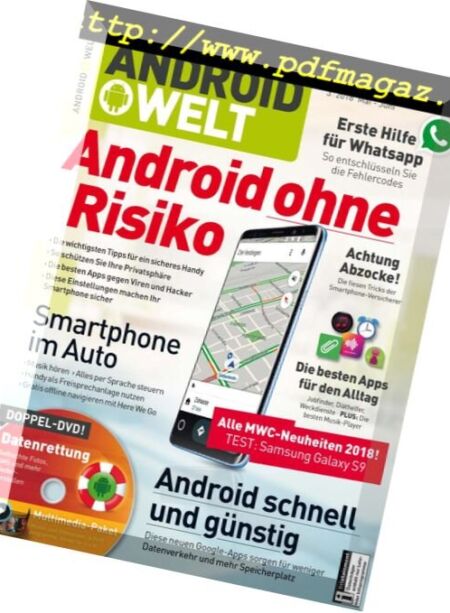 Androidwelt – Mai-Juni 2018 Cover