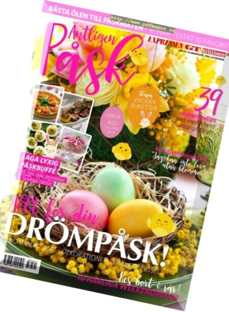 Antligen Pask – 1 Mars 2018 Cover