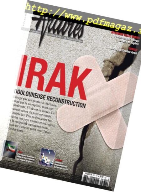 Arabies – avril 2018 Cover