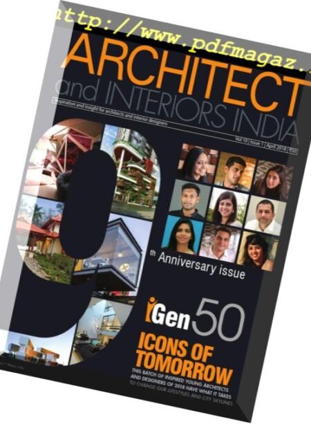 Architect and Interiors India – April 2018 Cover