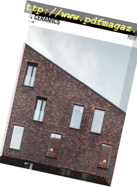 Architects Datafile (ADF) – Bricks, Stone & Ceramics (Supplement – April 2018) Cover