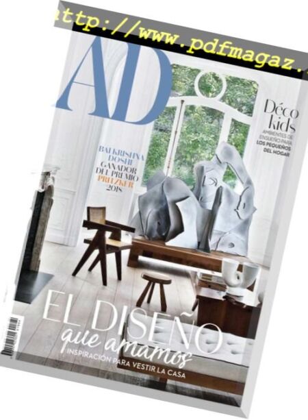 Architectural Digest Mexico – abril 2018 Cover