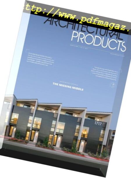 Architectural Products – March 2018 Cover