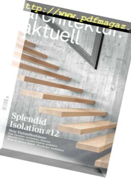 Architektur Aktuell – Marz 2018