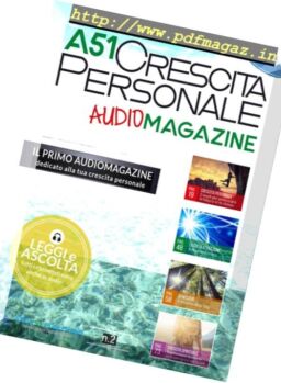 Area51 Crescita Personale Audiomagazine – aprile 2018