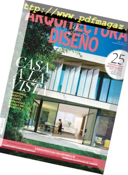 Arquitectura y Diseno – abril 2018 Cover