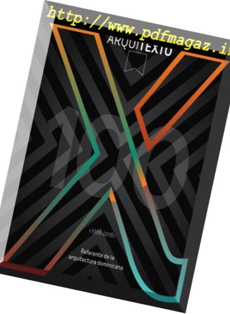 Arquitexto – Revista Dominicana de Arquitectura – marzo 2018 Cover