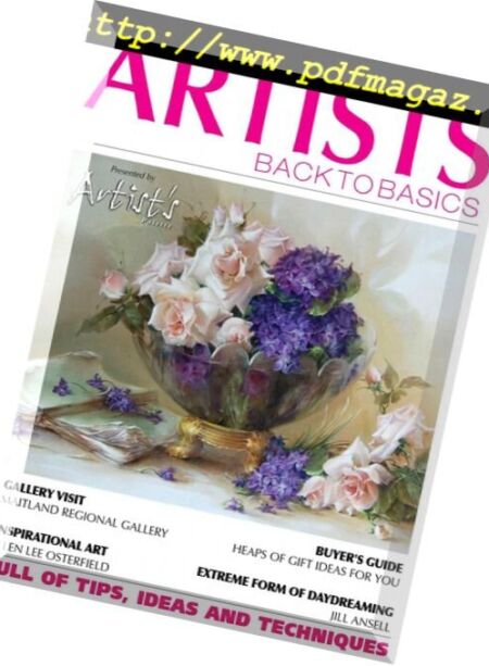 Artists Back to Basics – October 2016 Cover