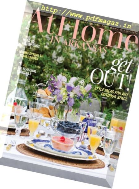 At Home in Arkansas – March 2018 Cover