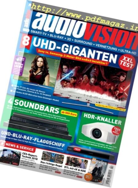 Audiovision – Februar 2018 Cover
