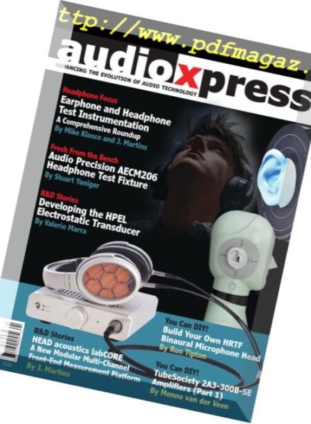 audioXpress – April 2018 Cover