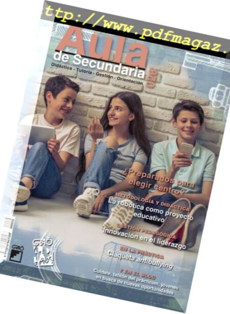 Aula de Secundaria – marzo-abril 2018 Cover