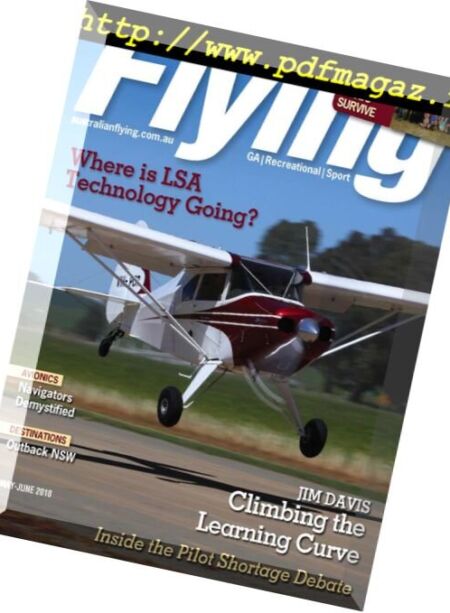 Australian Flying – May 2018 Cover