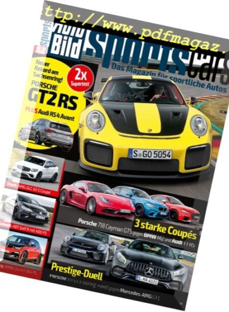 Auto Bild Sportscars – Mai 2018 Cover