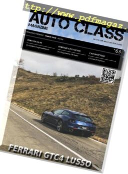 Auto Class Magazine – Marzo 2018