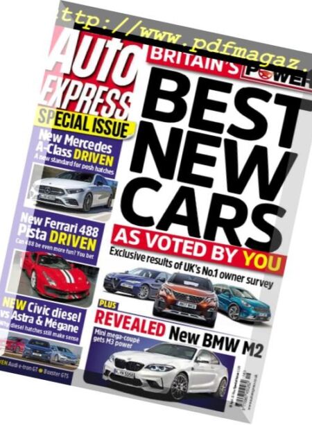 Auto Express – 18 April 2018 Cover