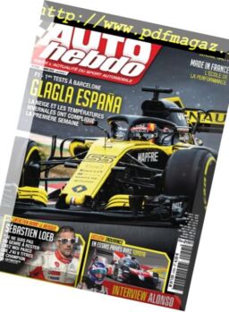 Auto Hebdo – 8 mars 2018