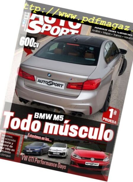 Auto Hebdo Sport – 24 abril 2018 Cover